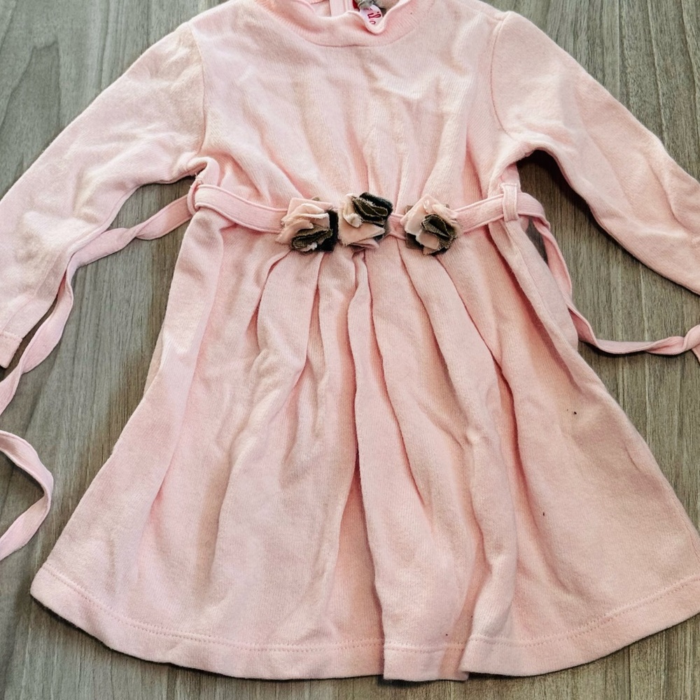 Il Gufo***Pink Baby Girl Dress***9 mo.***$389 NWT - Picture 3 of 5